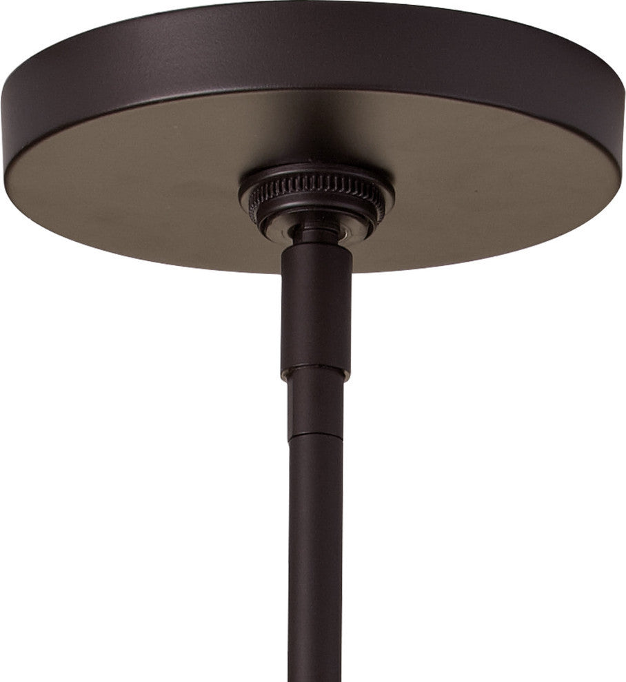 1 Bulb Oil Rubbed Bronze Pendant