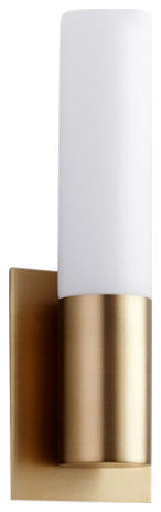 Magneta Wall Sconce in Aged Brass