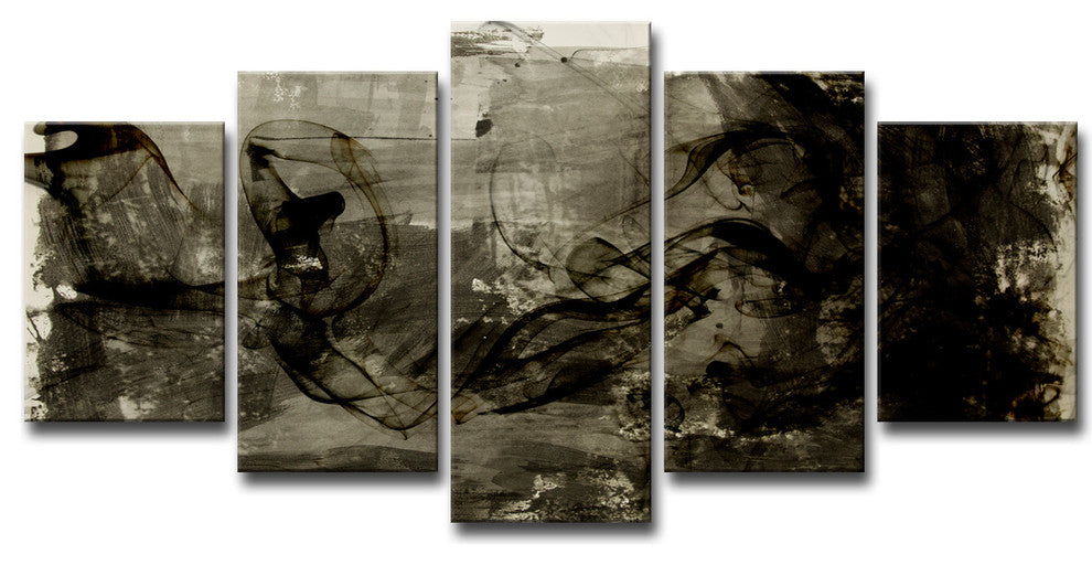Ready2HangArt 'Glitzy Mist XIX' by Tristan Scott, 30"x60", 5 Piece Set