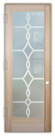 Interior Prehung Door or Interior Slab Door - Diamond Beads - Douglas Fir...