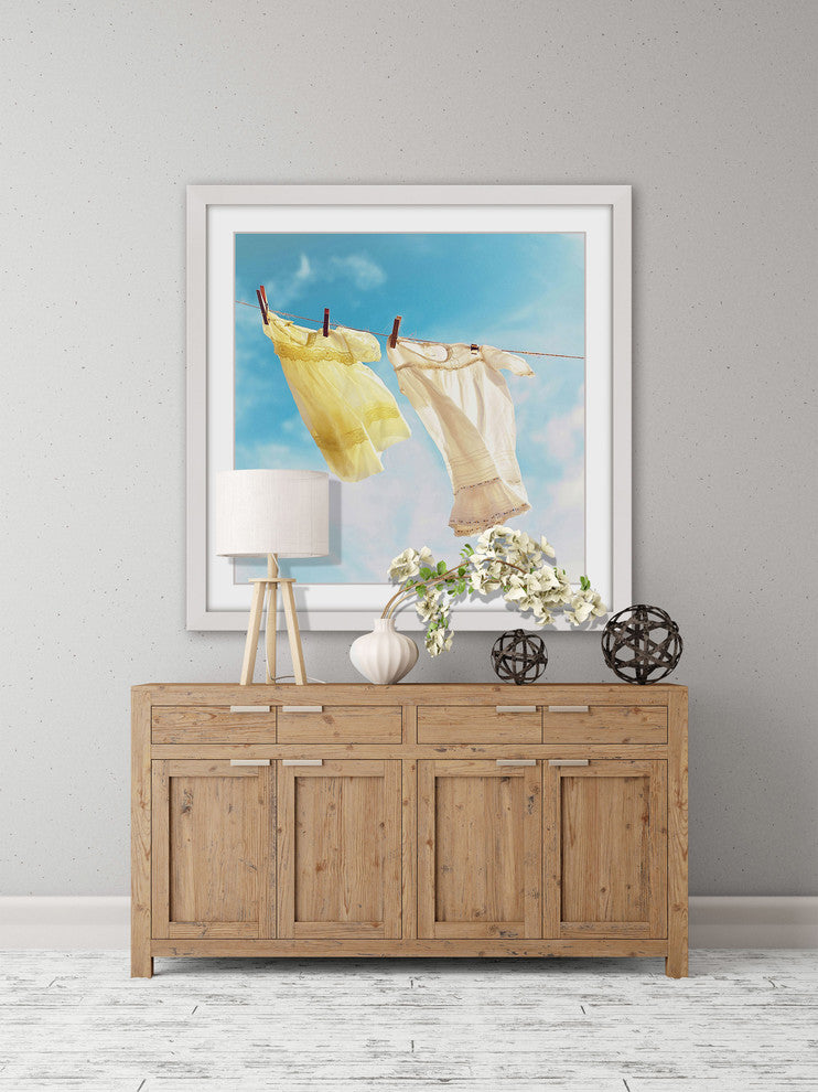 Marmont Hill, "Summer Breeze" by Sylvia Cook Framed Painting Print, 24x24