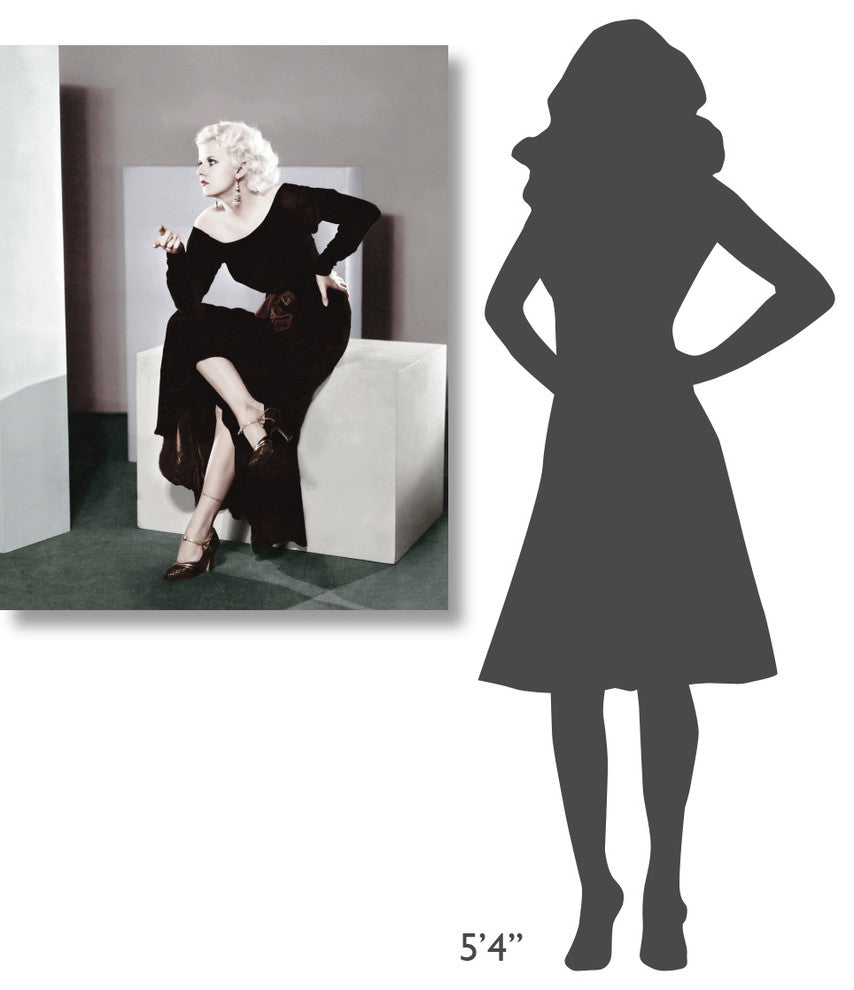 "Jean Harlow" Stretched Canvas Giclee by Hollywood Photo Archive, 32x40"