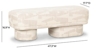 Lena Bench, Cream