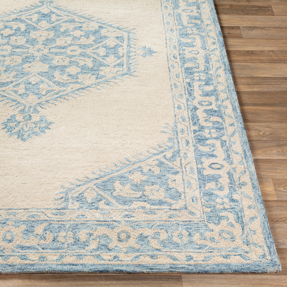Surya Granada GND-2306 Traditional Area Rug, 4' x 6' Rectangle