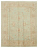 Rug N Carpet - Handwoven Oriental 8' 0" x 10' 0" Decorative Oushak Area Rug