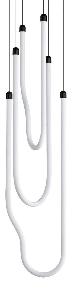 ET2 E24983 Soleil 13"W Multi Light Pendant - Black