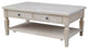 Vista Coffee Table, Unfinished