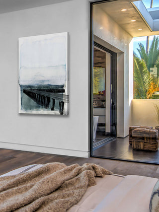 "Wharf" Fine Art Canvas Print, 16"x24"