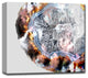 Agate Core II Gallery Wrapped Canvas Art, 16"