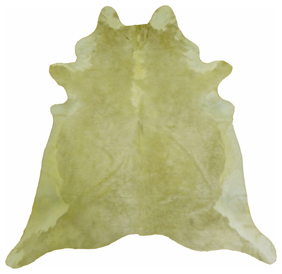 Champagne Large Brazilian Cowhide