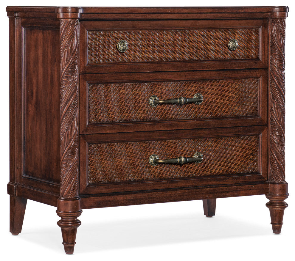 Charleston Three-Drawer Nightstand