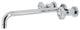 KS8041RX Wall Mount Tub Faucet, Polished Chrome