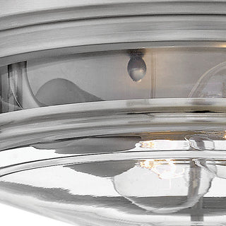 Hinkley Lighting 3302-CL Hadley 2 Light 12"W Flush Mount Bowl - Brushed Bronze