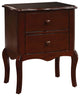 Lexie Traditional Style Night Stand Espresso