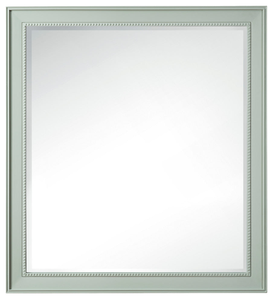Bristol 44" Rectangular Mirror, Sage Green