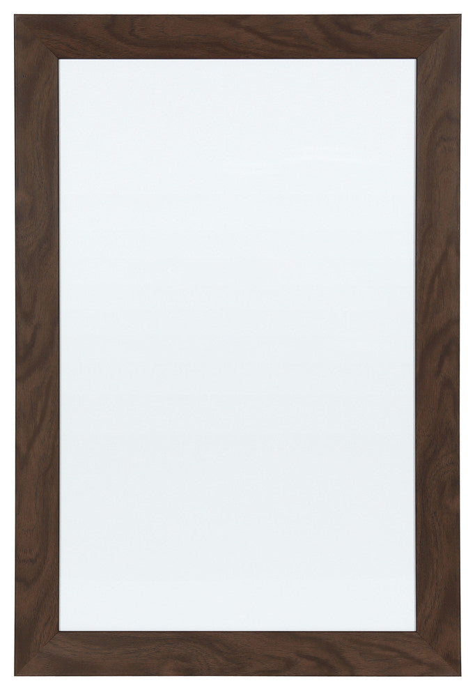 Beatrice Framed Magnetic Dry Erase, Walnut Brown, 18x27