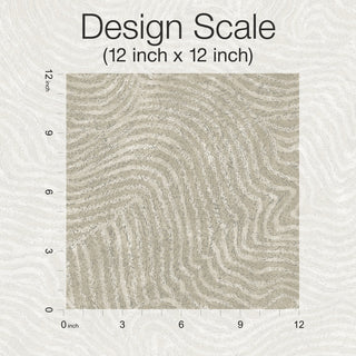 Taupe Modern Wood Wallpaper