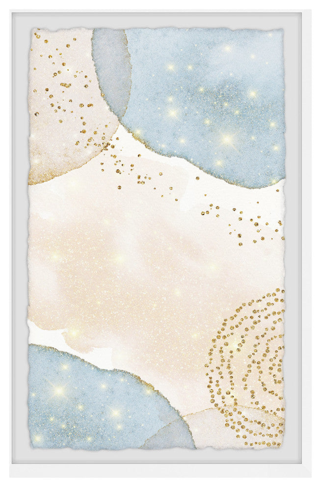"Golden Ashes" Framed Painting Print, 8x12