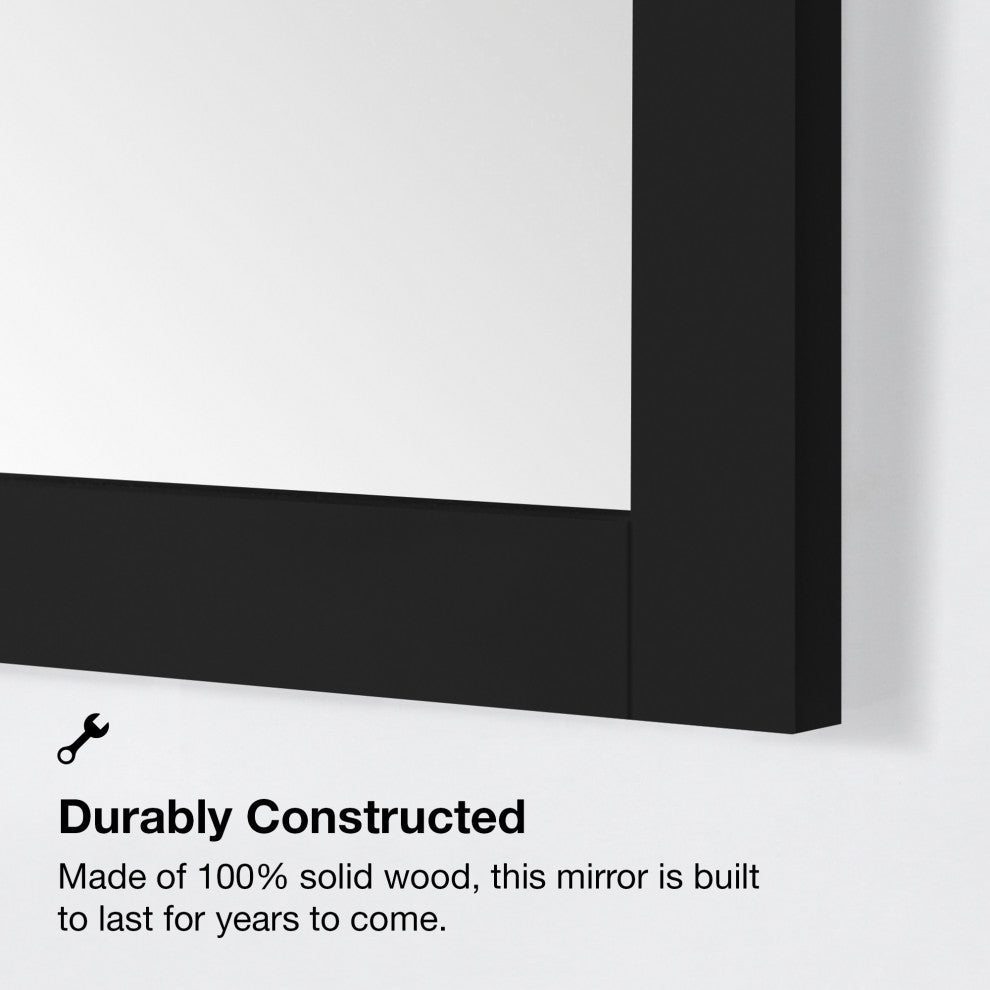 OVE Decors Tahoe 28"x36" Mirror, Espresso