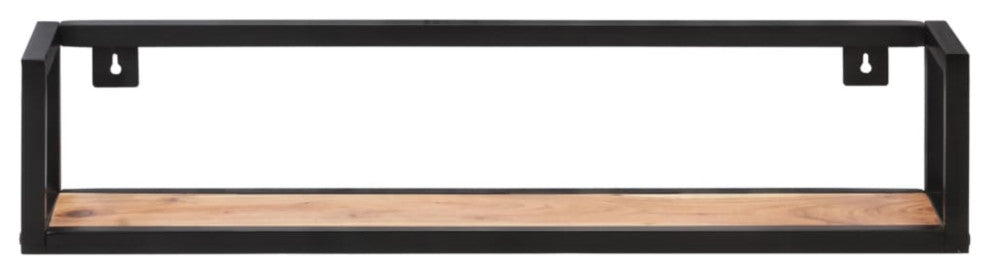 Vidaxl Wall Shelves 2-Piece 31.5" Solid Acacia Wood