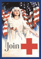 Join, American Red Cross - Canvas Poster 20" x 30"