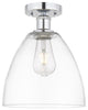 Innovations 616-1F-PC-GBD-92 1 Light Semi-Flush Mount, Polished Chrome
