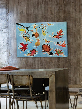 "Autumn" Painting Print on Canvas by Curtis