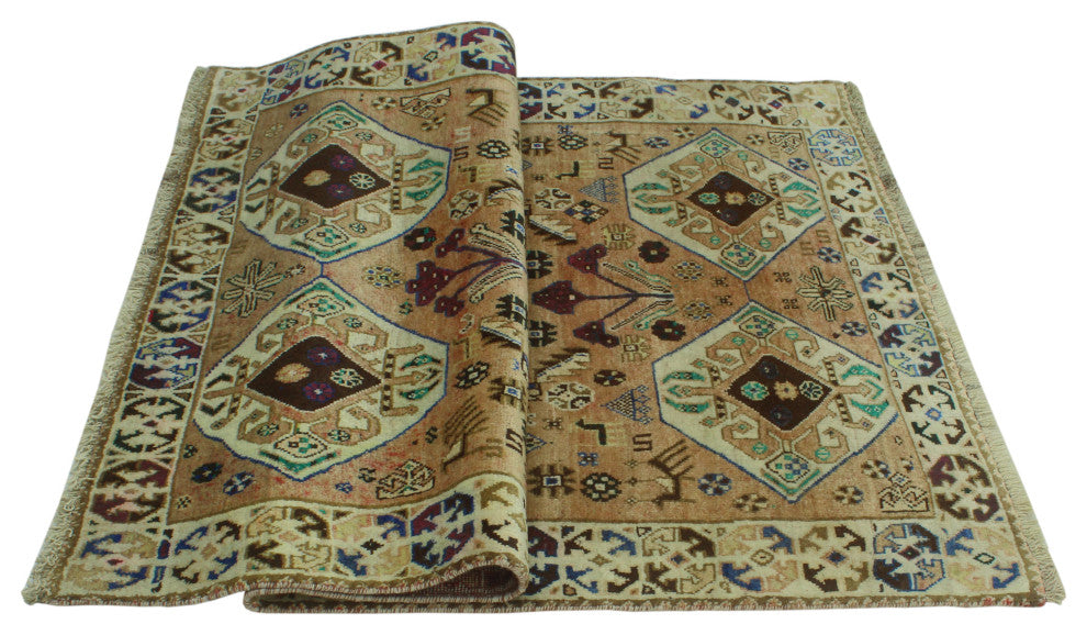 Semi-Antique Muiz Rust Rug