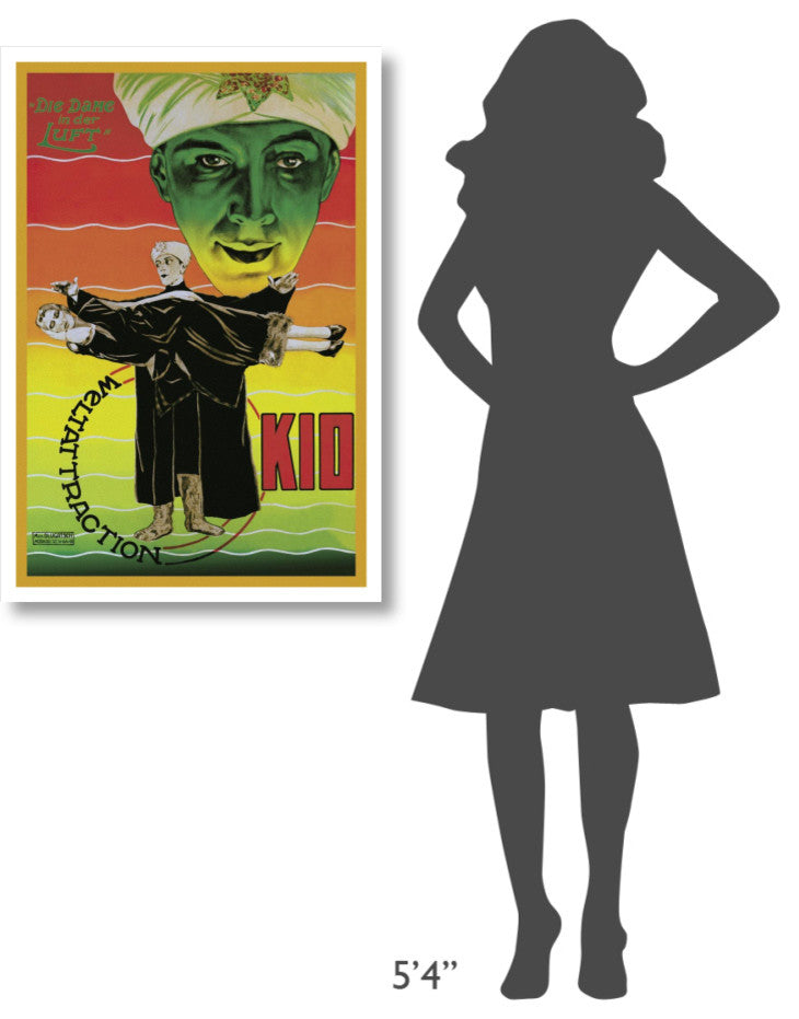 "Magicians: Dame in der Luft: Weltattraction Kio" Print, 26"x38"