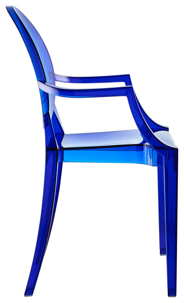 Blue Casper Dining Armchairs Set of 2