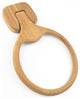 Traditional Solid Teak Wall Mount Towel Ring
