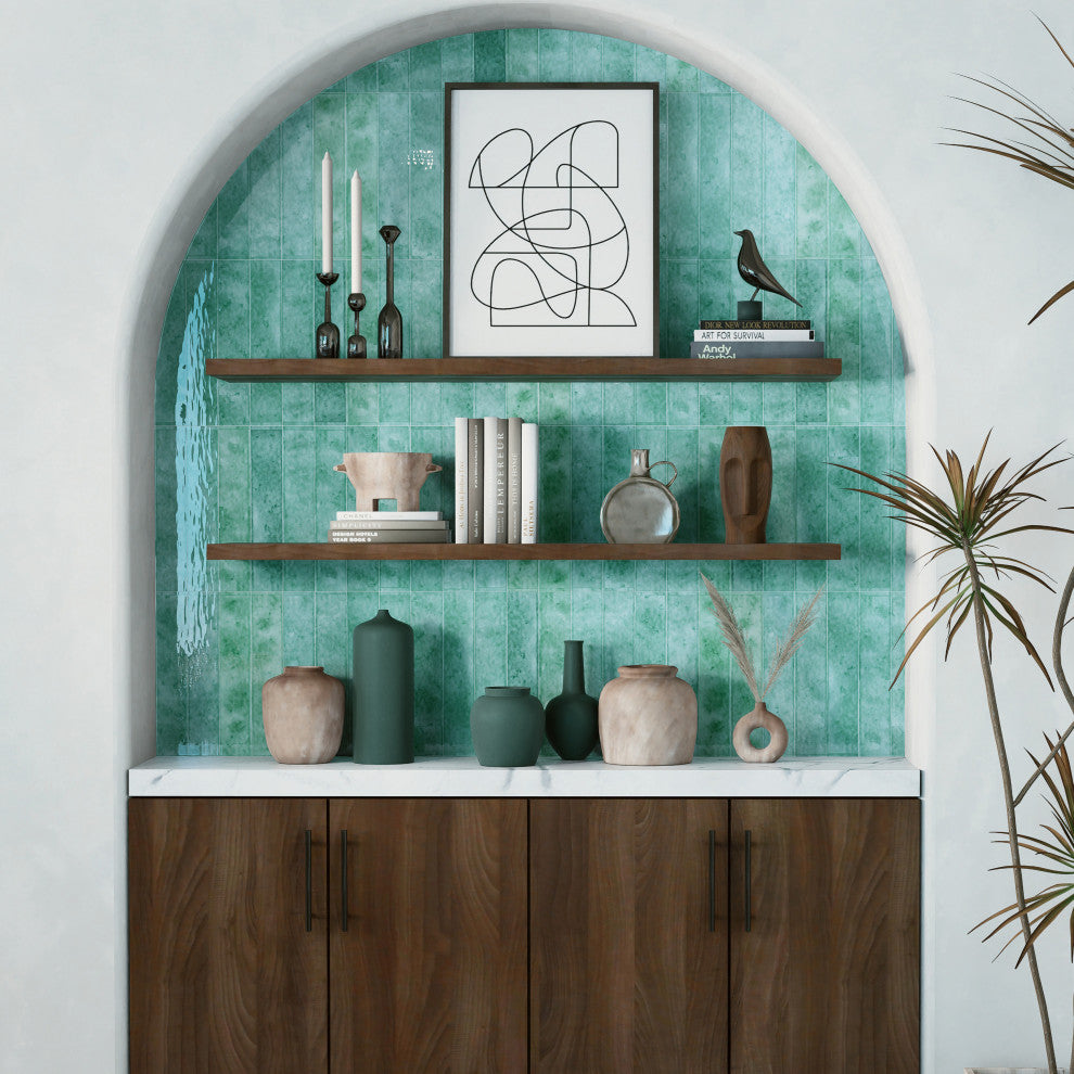 Menorca Aqua Ceramic Wall Tile