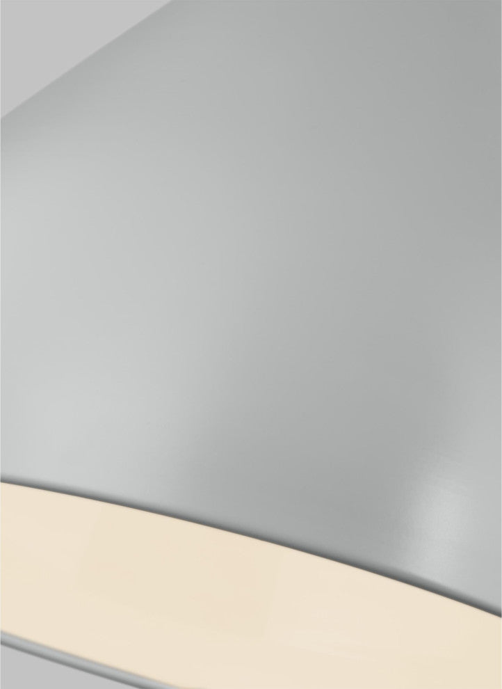 Oden Medium Pendant, Matte Grey