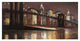 "NYC Nitetime" Digital Paper Print by Julia Purinton, 26"x14"