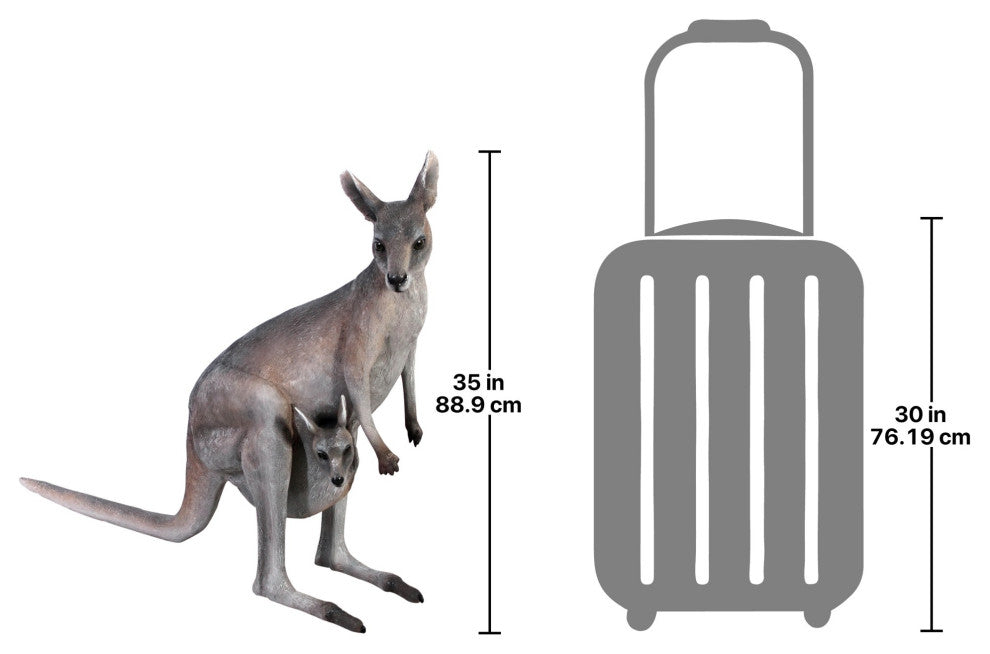 Australian Outback Kangaroo Statue