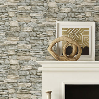 Stone Peel & Stick Wallpaper