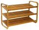Oceanstar Bamboo Shoe Rack, 3 Tier