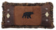 Bear and Diamonds Pillow