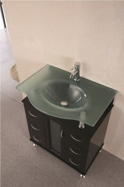Huntington 30" Single Sink Vanity Set, Espresso