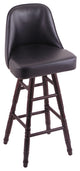 Holland Bar Stool, Grizzly Counter Stool, Turned Oak Legs
