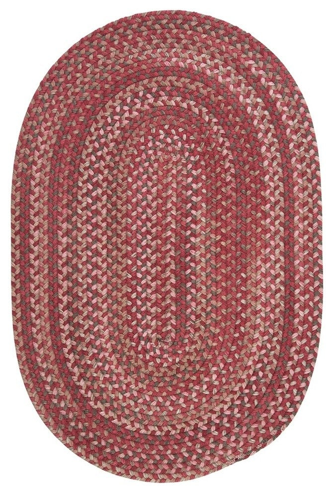 Oak Harbour Rug, Rhubarb, 2'x6'