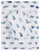 Mi Zone Printed Microfiber Sheet Set, Blue Whales
