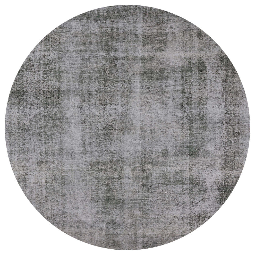 Ahgly Company Indoor Round Mid-Century Modern Area Rugs, 5' Round