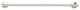 Coronado Oval Designer Shower Grab Bar, Satin, 42"