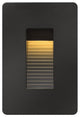 Hinkley Luna Step Light 120V Vertical 3000K, Satin Black