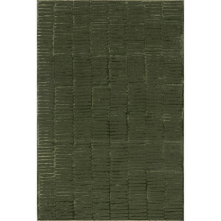 Nuloom Kailani Geometric Washable Rug, Green 8' x 10'
