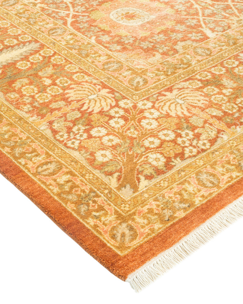 Sydney, One-of-a-Kind Hand-Knotted Area Rug Brown, 6'1"x9'2"
