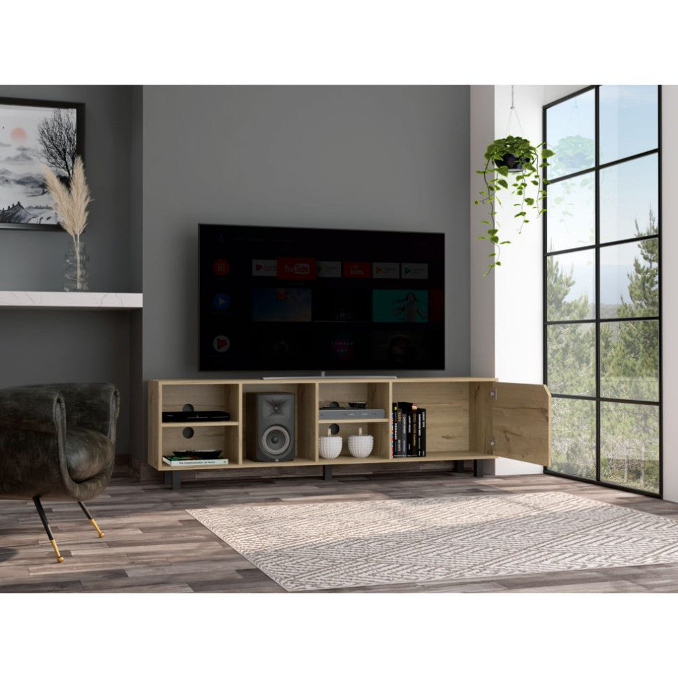 Native Tv Stand, Light Oak