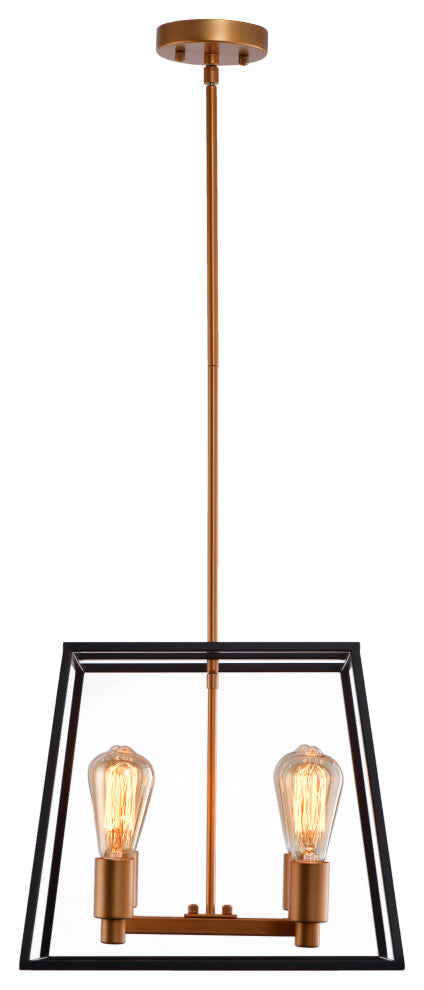 Lazzur Aisne 4 Light 15" Matte Oil Rubbed Bronze Pendant