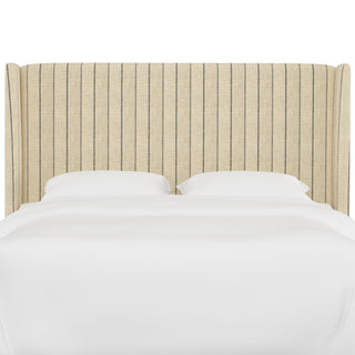 Full Wingback Headboard, Fritz Glacier